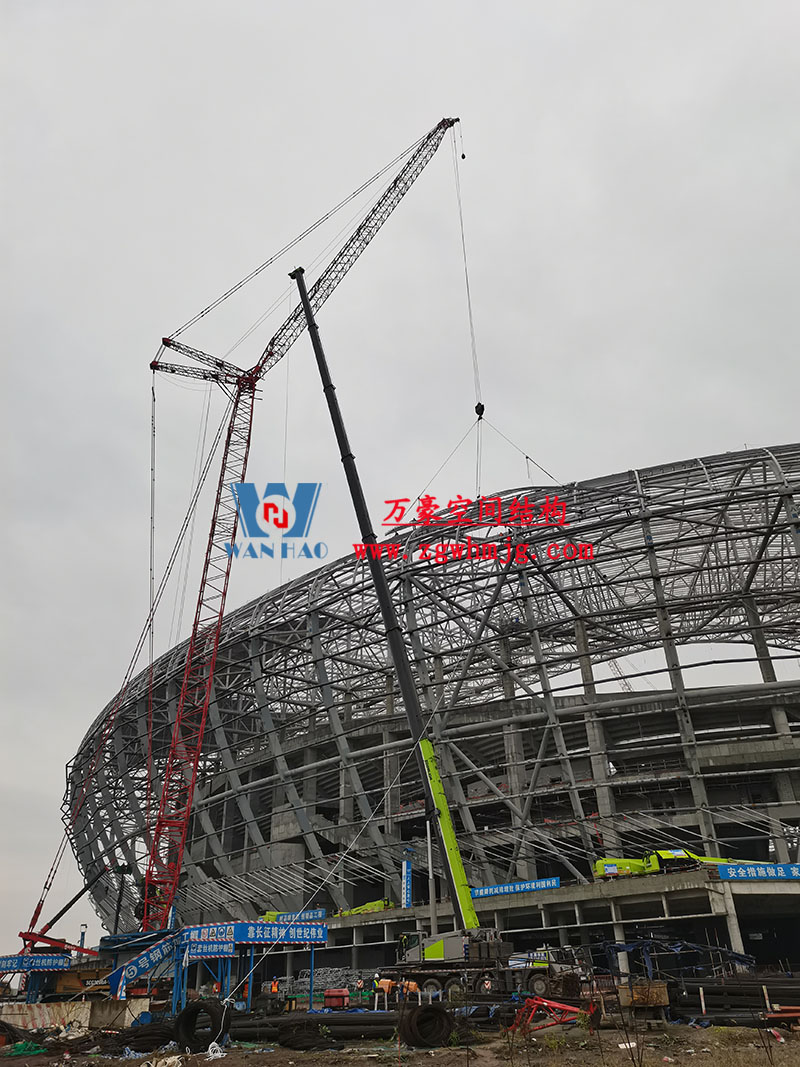2023年亞洲杯主辦場地重慶龍興足球場異型鋼結(jié)構(gòu)項目 2023年亞洲杯主辦場地重慶龍興足球場異型鋼結(jié)構(gòu)項目