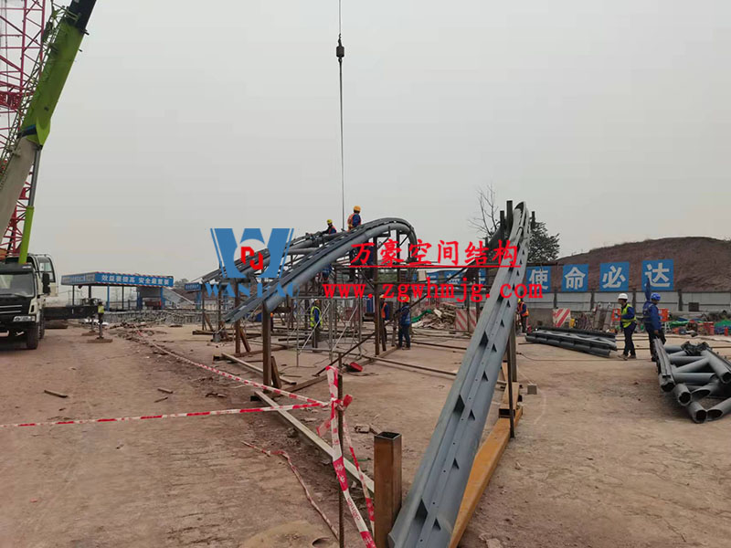 2023年亞洲杯主辦場地重慶龍興足球場異型鋼結(jié)構(gòu)項目 2023年亞洲杯主辦場地重慶龍興足球場異型鋼結(jié)構(gòu)項目