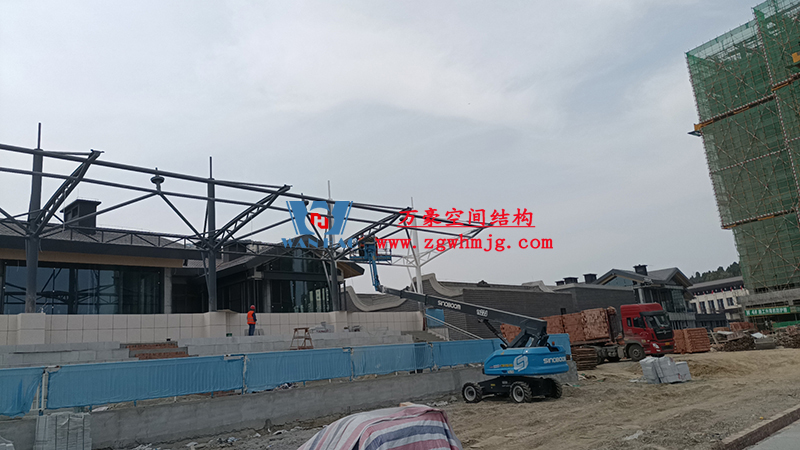 四川職業技術學院鋰電科技學院建設項目看臺膜結構工程