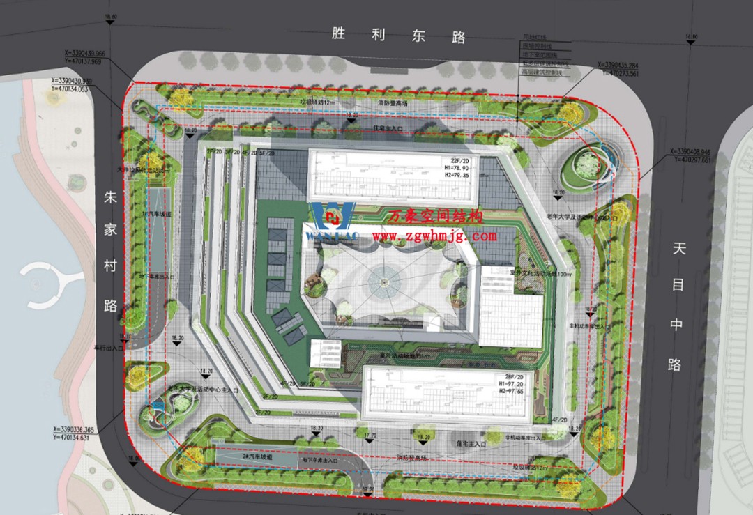 萬豪2024第1標-安吉縣昌碩小區地塊房產開發項目鋼結構天幕工程 萬豪2024第1標-安吉縣昌碩小區地塊房產開發項目鋼結構天幕工程