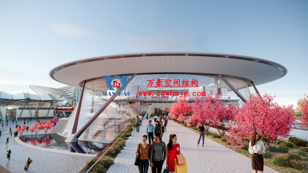 鄭州中原高鐵港數(shù)字展貿(mào)城鋼結(jié)構(gòu)項目