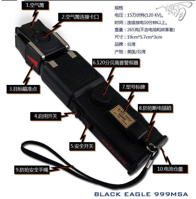 防身用品價格怎么相差那么大？